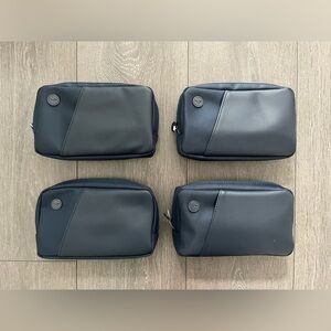 Blue Travel Pouch Set amenity kit set 3x Lufthansa Business Class toiletry bag